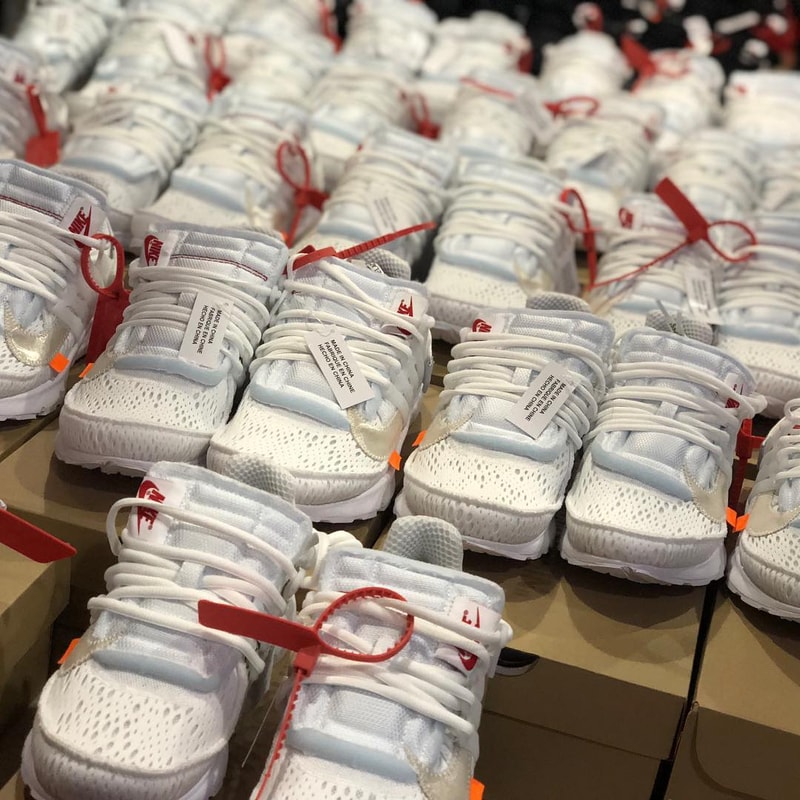 Virgil Abloh x Nike Air Presto「The Ten」2.0 版本實物諜照曝光