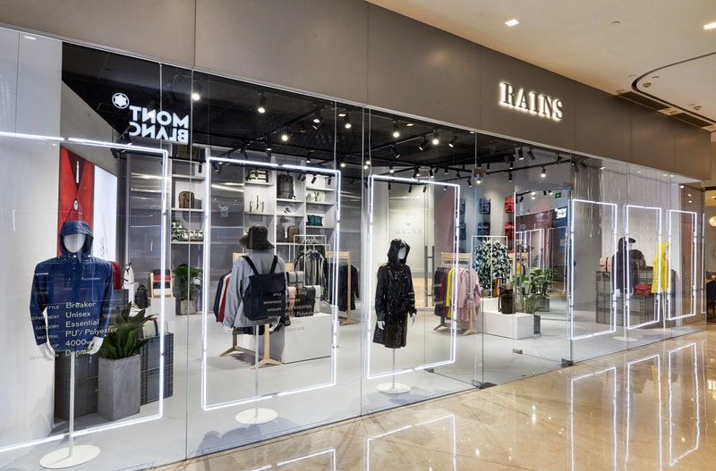丹麦时装雨衣品牌 Rains 开设首家亚洲门店
