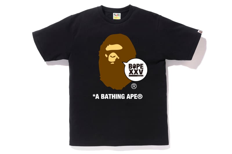 A BATHING APE®「BAPE XXV」企劃系列完整單品