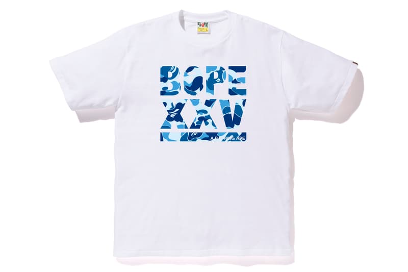 A BATHING APE®「BAPE XXV」企劃系列完整單品