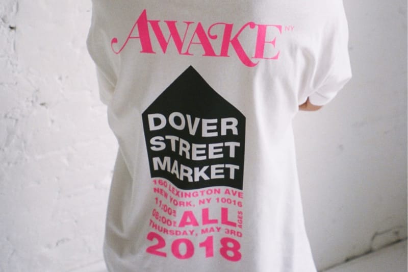 Awake NY x Dover Street Market 聯名別注 T-Shirt