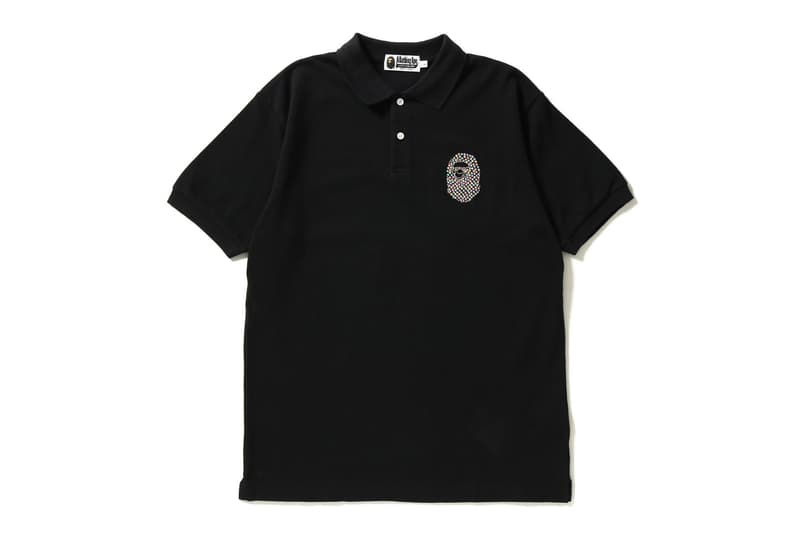 A BATHING APE®「APE HEAD」鑲鑽 Polo 衫系列上架