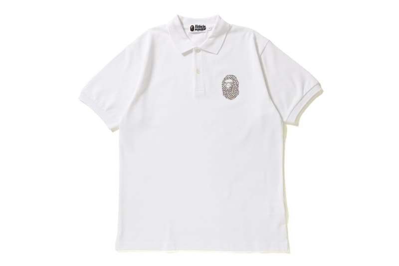 A BATHING APE®「APE HEAD」鑲鑽 Polo 衫系列上架