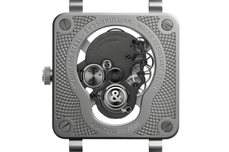 黑魂死神之延續－Bell & Ross 推出 BR01 Laughing Skull 限量腕錶