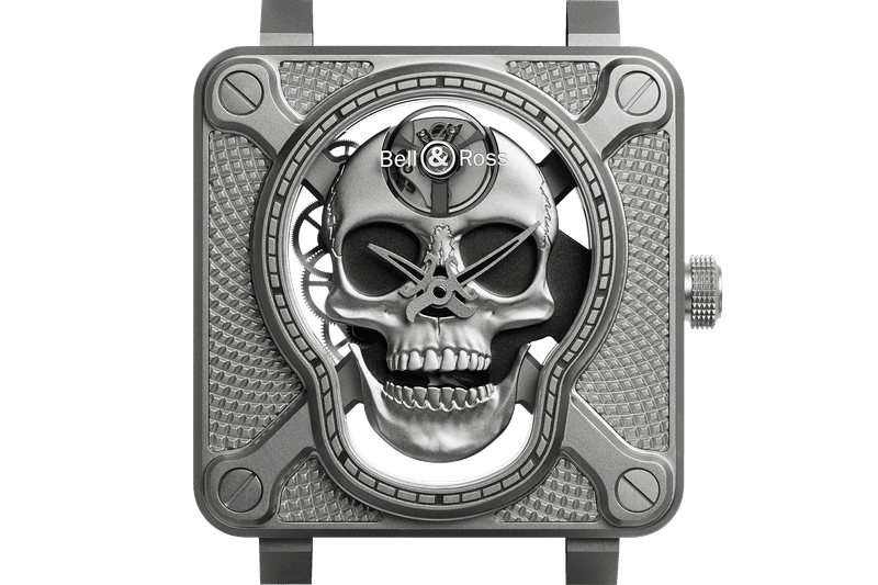 黑魂死神之延續－Bell & Ross 推出 BR01 Laughing Skull 限量腕錶