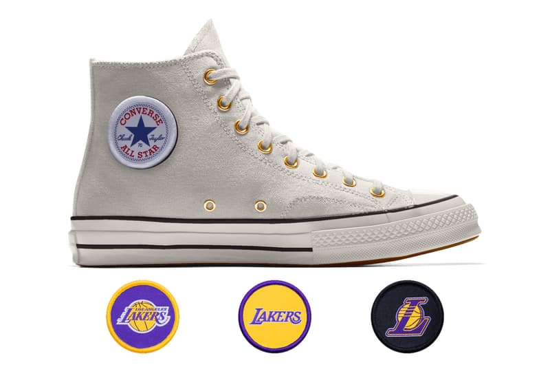 Converse 為 Chuck 70 High 推出 NBA 球隊專屬客製設計
