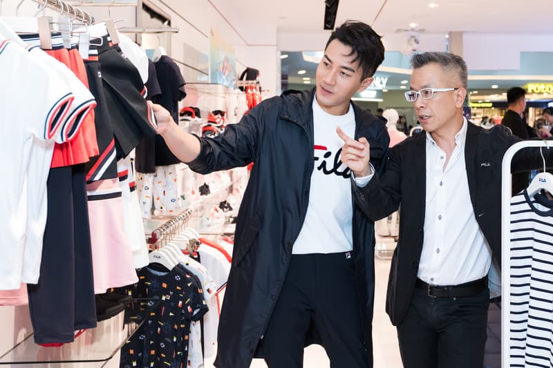 FILA 上海雙旗艦店開幕回顧