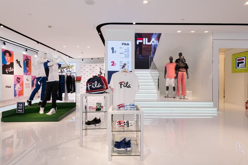 FILA 上海雙旗艦店開幕回顧
