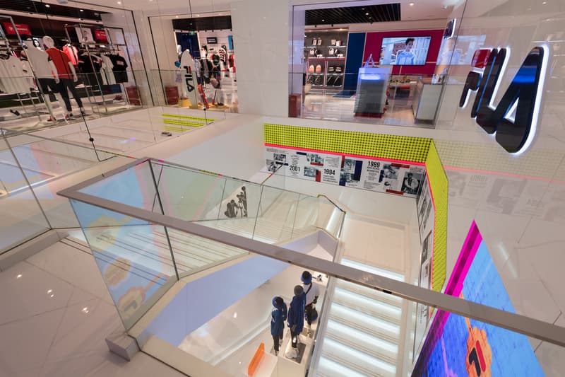 FILA 上海雙旗艦店開幕回顧