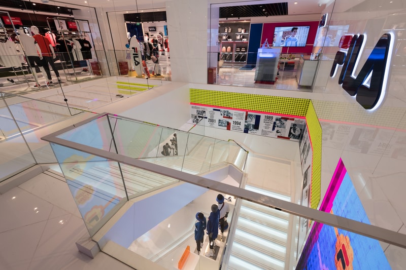 FILA 上海雙旗艦店開幕回顧