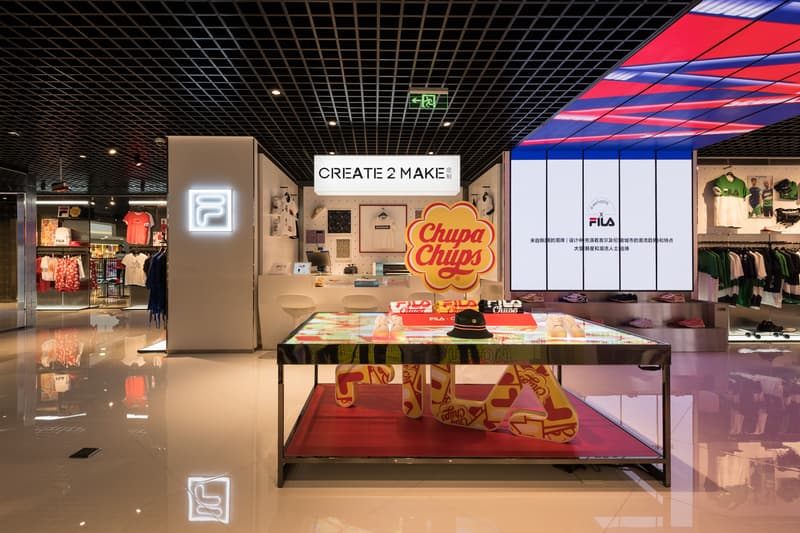 FILA 上海雙旗艦店開幕回顧