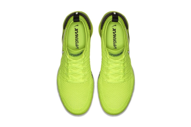 Nike Air VaporMax 2 Flyknit 全新「Volt」配色官方圖片釋出