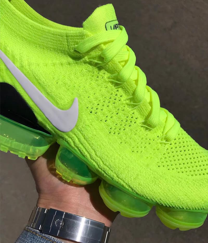 搶先預覽 Nike Air VaporMax 2 Flyknit 全新「Volt」配色