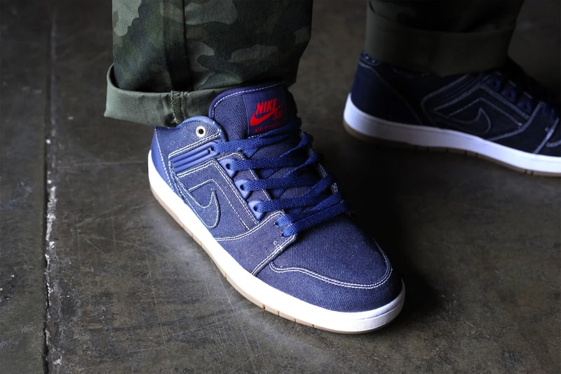 近賞 Nike SB Air Force 2 及 Dunk Low「Rivals」丹寧別注系列