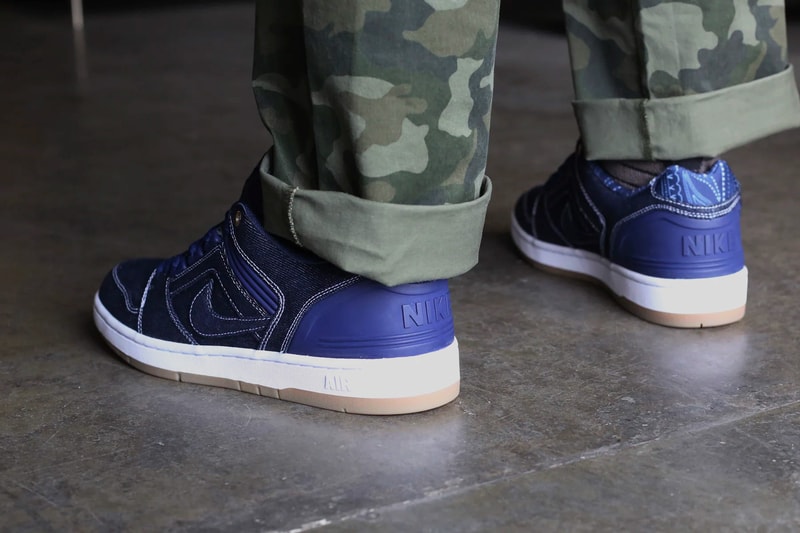 近賞 Nike SB Air Force 2 及 Dunk Low「Rivals」丹寧別注系列