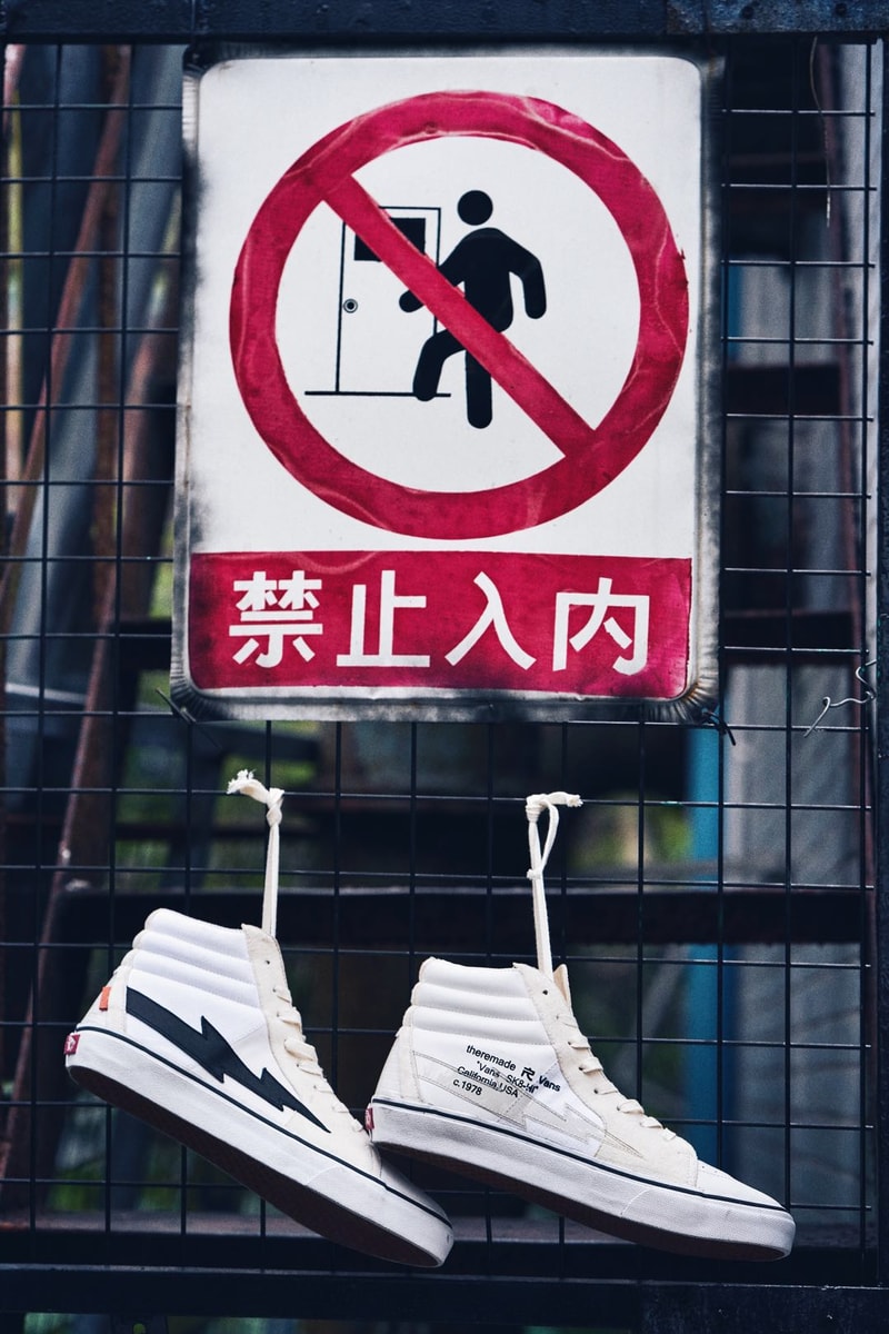 The Remade 打造 Vans Sk8-Hi「Revenge X Storm & Off-White」客製版本