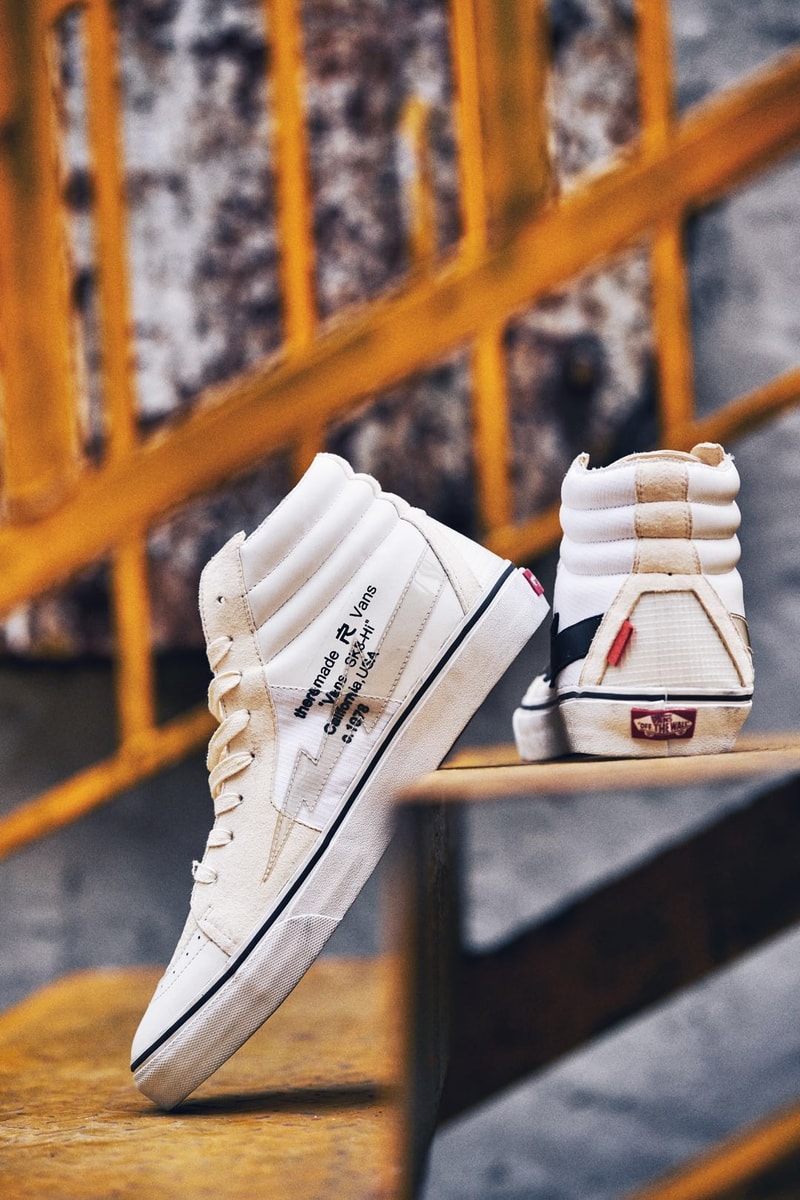 The Remade 打造 Vans Sk8-Hi「Revenge X Storm & Off-White」客製版本