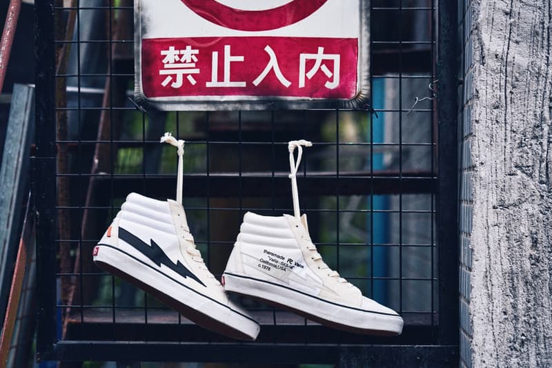 The Remade 打造 Vans Sk8-Hi「Revenge X Storm & Off-White」客製版本
