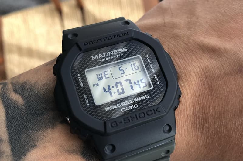 余文樂曝光 MADNESS x G-SHOCK 聯名腕錶