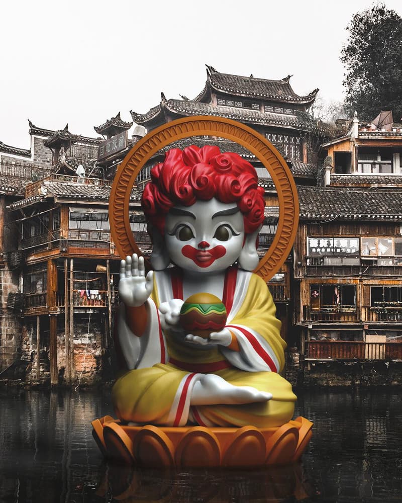 Tik Ka From East x Mighty Jaxx「Hambuddha」联名玩偶