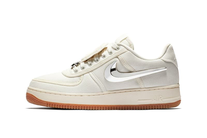 Travis Scott x Nike Air Force 1 將以全新「Sail」配色回歸