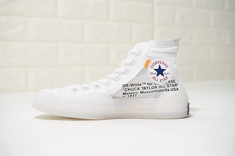 UPDATE: 網絡流傳的 Converse x Virgil Abloh Chuck 70 白色版並非官方配色