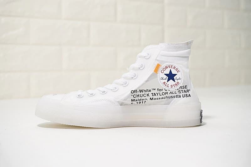 UPDATE: 網絡流傳的 Converse x Virgil Abloh Chuck 70 白色版並非官方配色