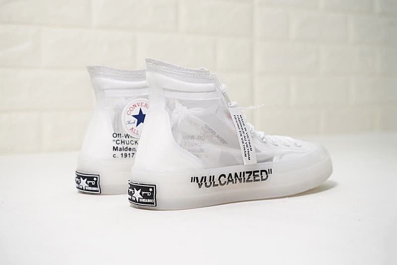 UPDATE: 網絡流傳的 Converse x Virgil Abloh Chuck 70 白色版並非官方配色