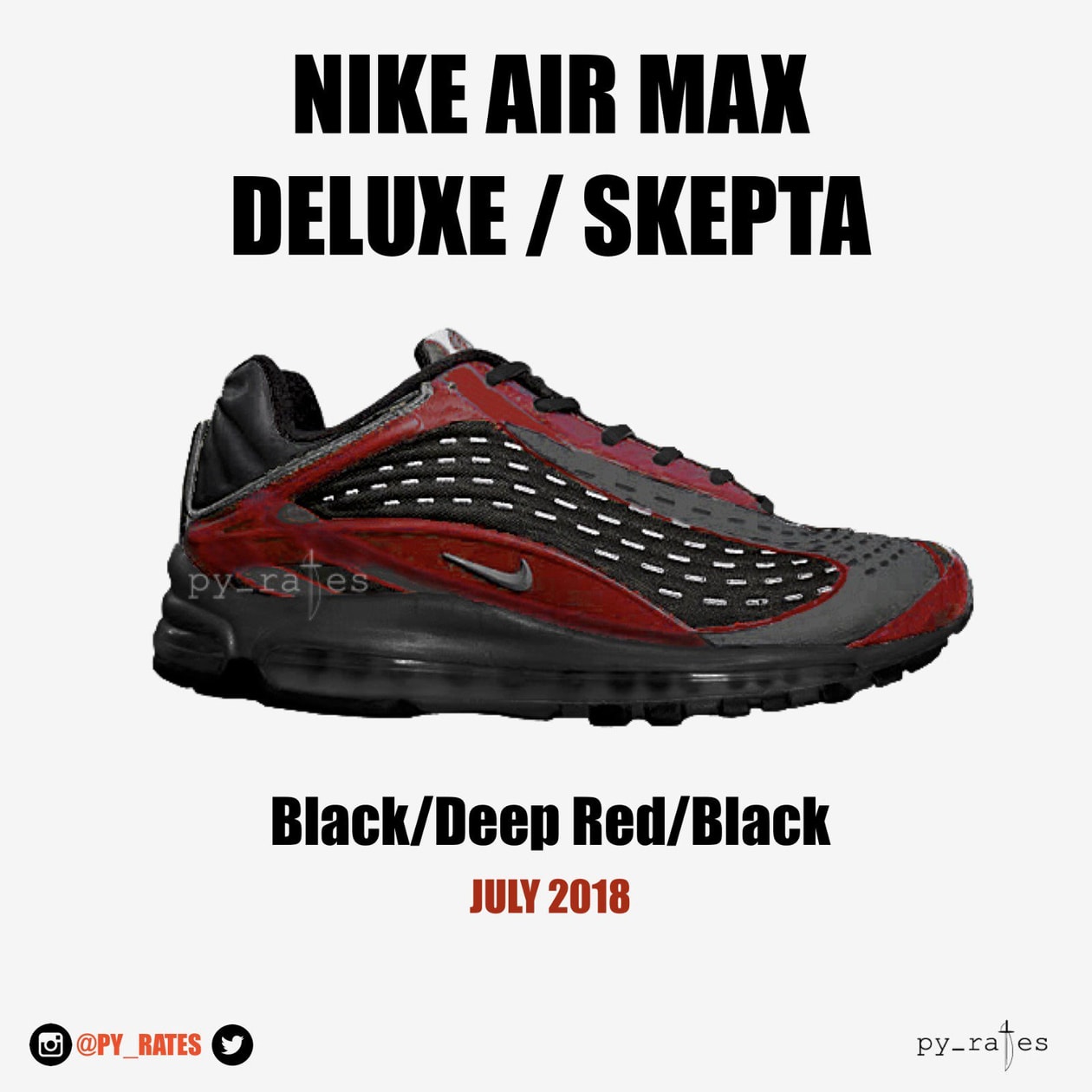 疑似 Skepta x Nike 最新聯名 Air Max Deluxe 系列諜照曝光