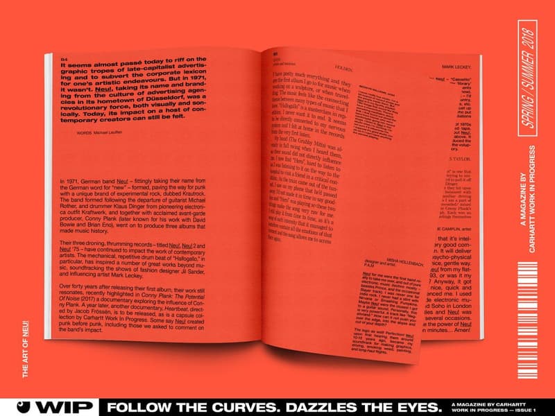 Carhartt WIP 正式推出全新精品雜誌《WIP》