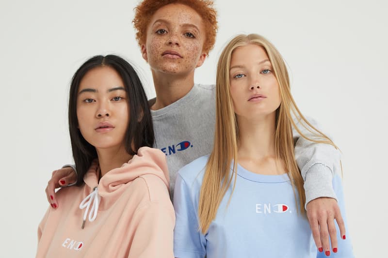 END. x Champion 2018 聯名別注系列 Lookbook