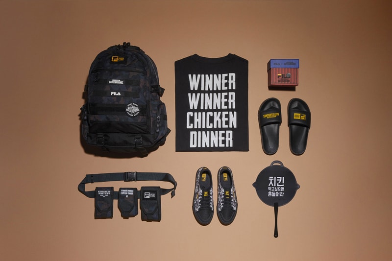 《PUBG》x FILA 2018 跨界聯名系列正式上架