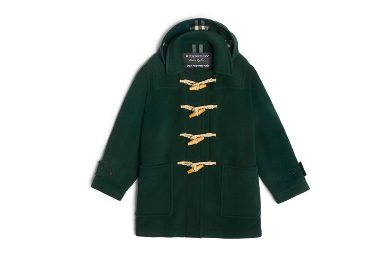 Gosha Rubchinskiy x Burberry 2018 秋冬聯名系列正式發布