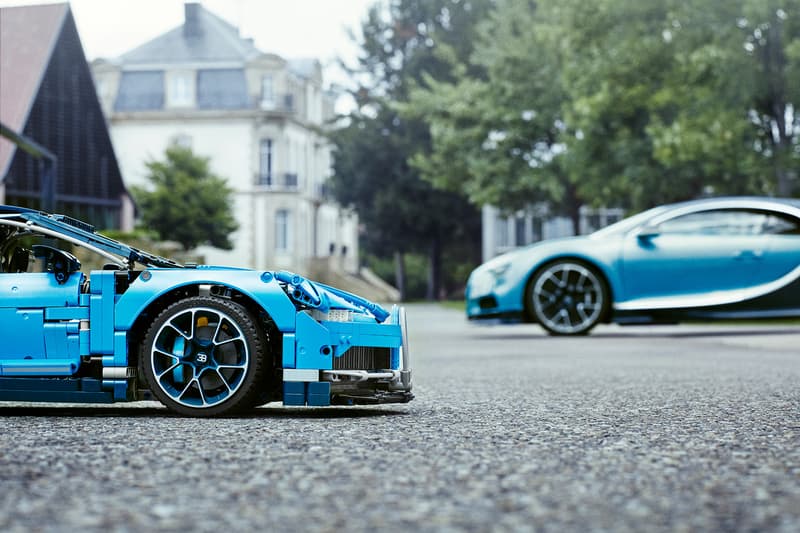 LEGO Technic 打造 1:8 超跑 Bugatti Chiron 模型