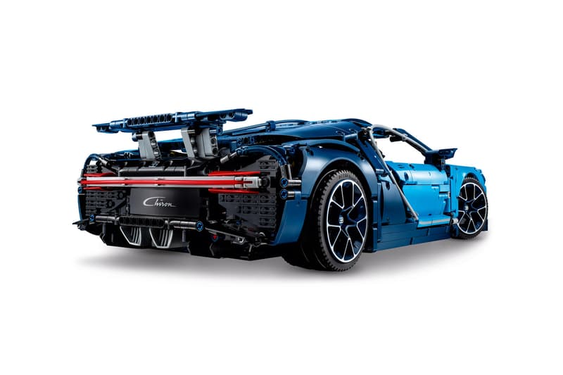 LEGO Technic 打造 1:8 超跑 Bugatti Chiron 模型