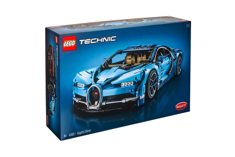 LEGO Technic 打造 1:8 超跑 Bugatti Chiron 模型