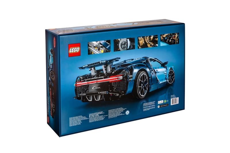 LEGO Technic 打造 1:8 超跑 Bugatti Chiron 模型