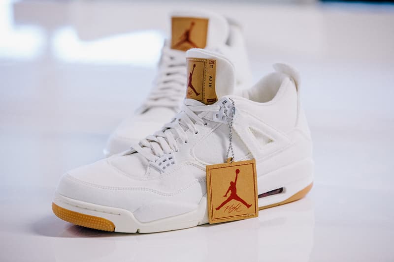 Levi's x Air Jordan 4 全新黑白系列迎即將發售
