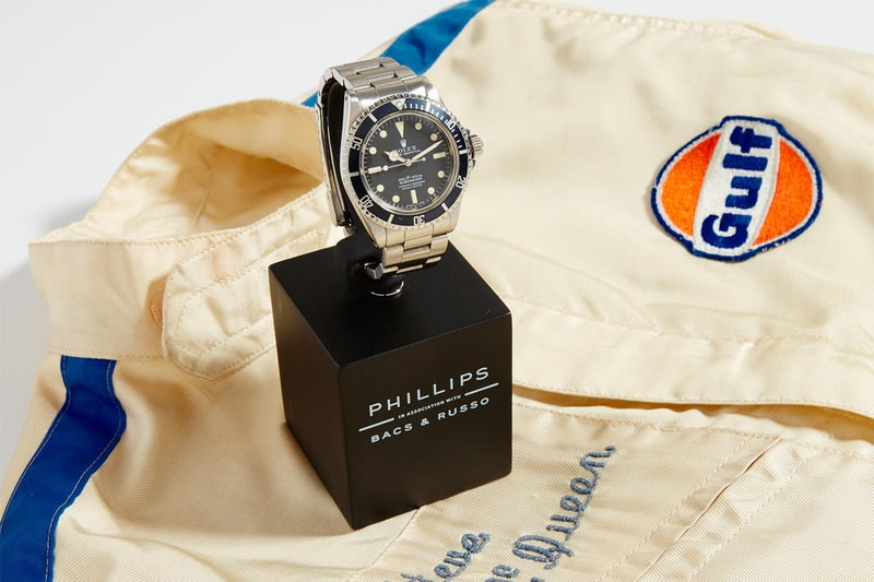 Steve McQueen 曾擁有的 Rolex Submariner Ref. 5513 即將進行拍賣