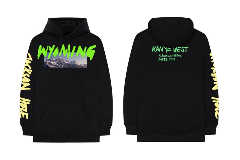 Kanye West Wyoming 新專輯試聽會周邊系列完整單品一覽