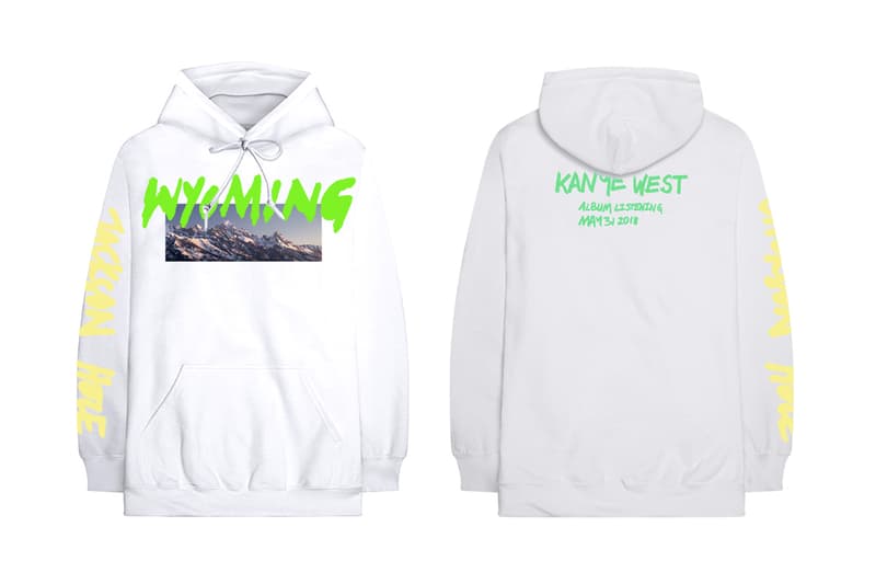 Kanye West Wyoming 新專輯試聽會周邊系列完整單品一覽