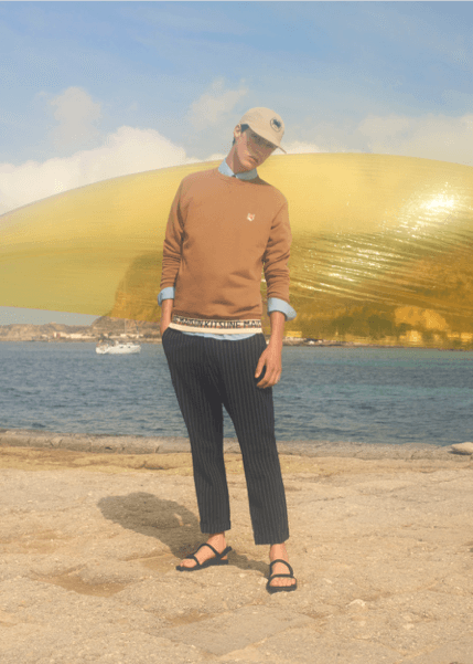 Maison Kitsuné 2019 春夏 「Ancora Tu」 男装系列 Lookbook
