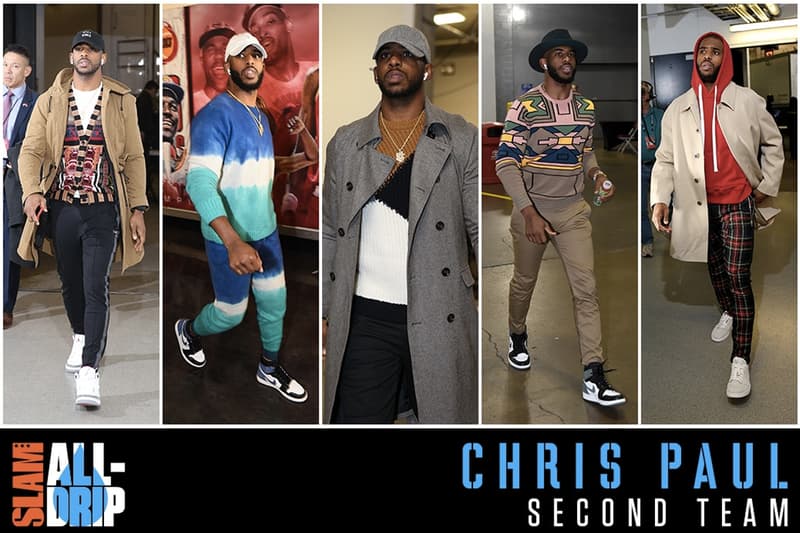 《SLAM》公布 NBA 最會穿搭「年度第一隊」