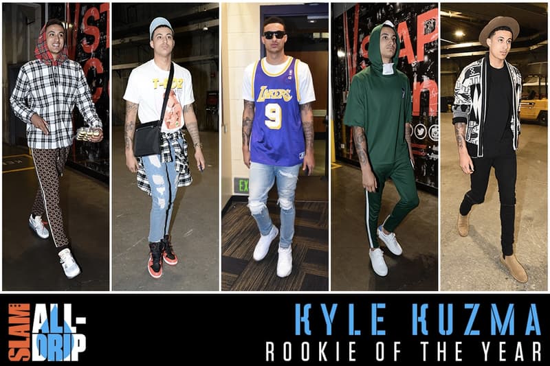 《SLAM》公布 NBA 最會穿搭「年度第一隊」