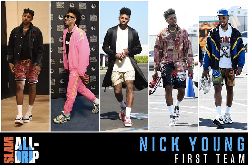 《SLAM》公布 NBA 最會穿搭「年度第一隊」