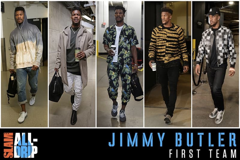 《SLAM》公布 NBA 最會穿搭「年度第一隊」