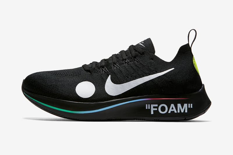 Off-White™ x Nike 聯名 Zoom Fly Mercurial Flyknit 官方圖片釋出