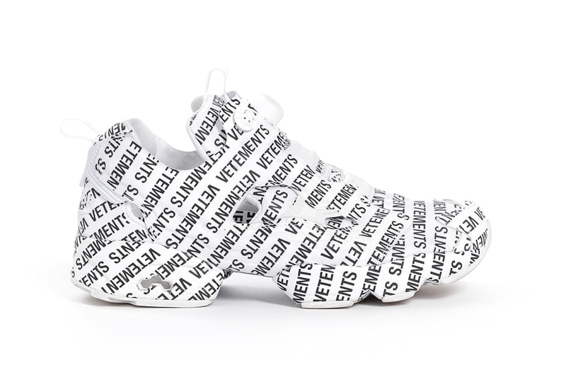 Vetements x Reebok 2018 秋冬聯名系列接受預購
