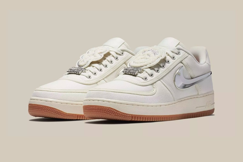 Travis Scott x Nike Air Force 1 全新「Sail」配色發售日期確定