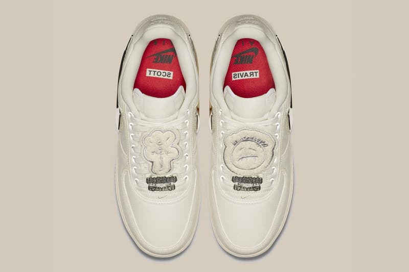 Travis Scott x Nike Air Force 1 全新「Sail」配色發售日期確定